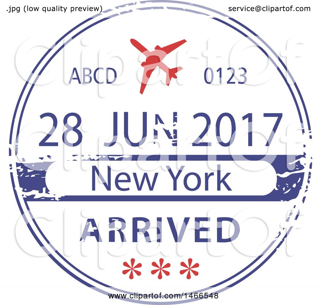 Passport Stamp Vector Free At Collection Of Passport Stamp Vector Free Free 4263