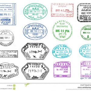 Photostock Vector Seamless Passport Stamps Vector Background 300x300 Photostock Vector Seamless Passport Stamps Vector Background