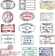 Free Passport Stamp Clipart And Vector Graphics 180x183 Free Passport Stamp Clipart And Vector Graphics