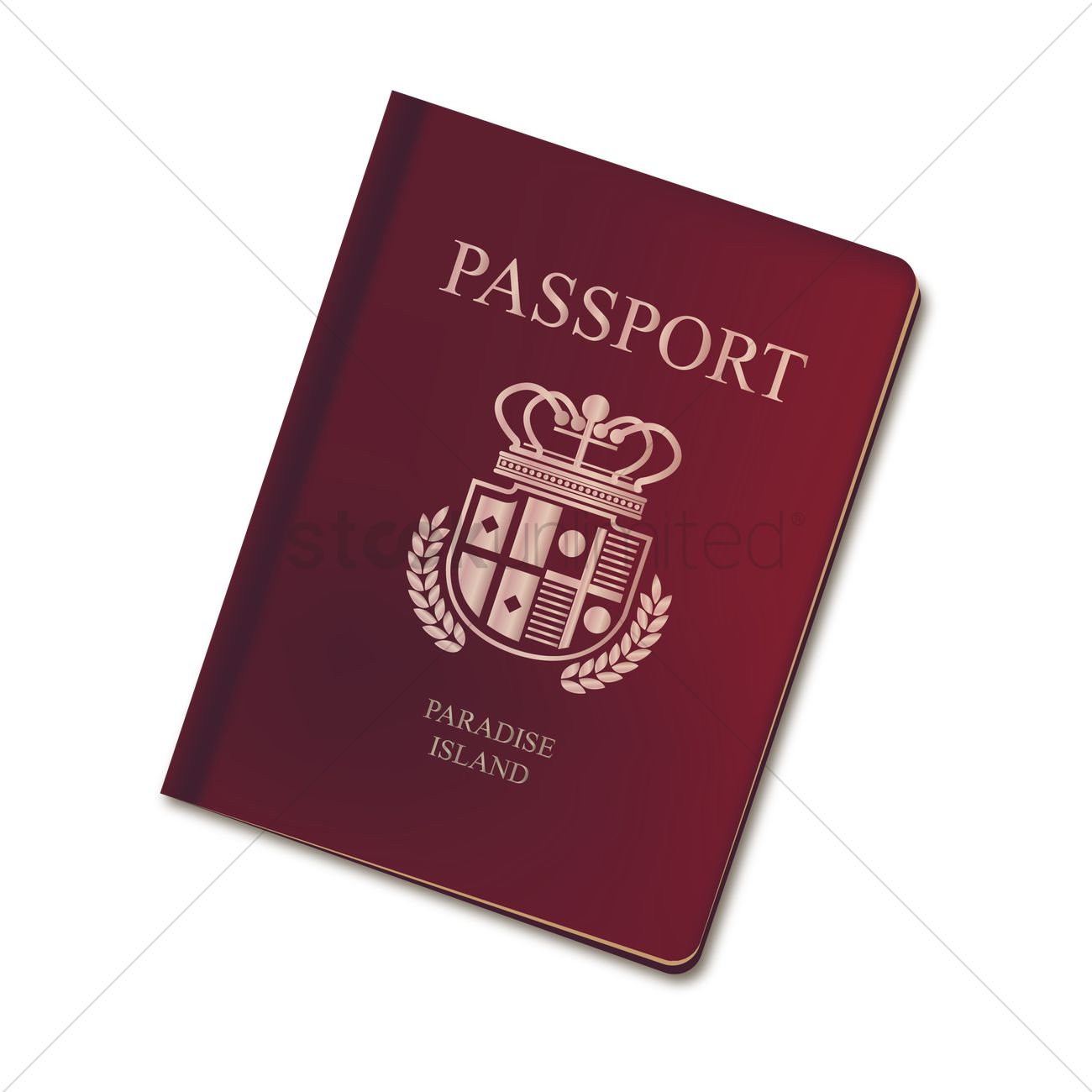 1300x1300 Passport Vector Image