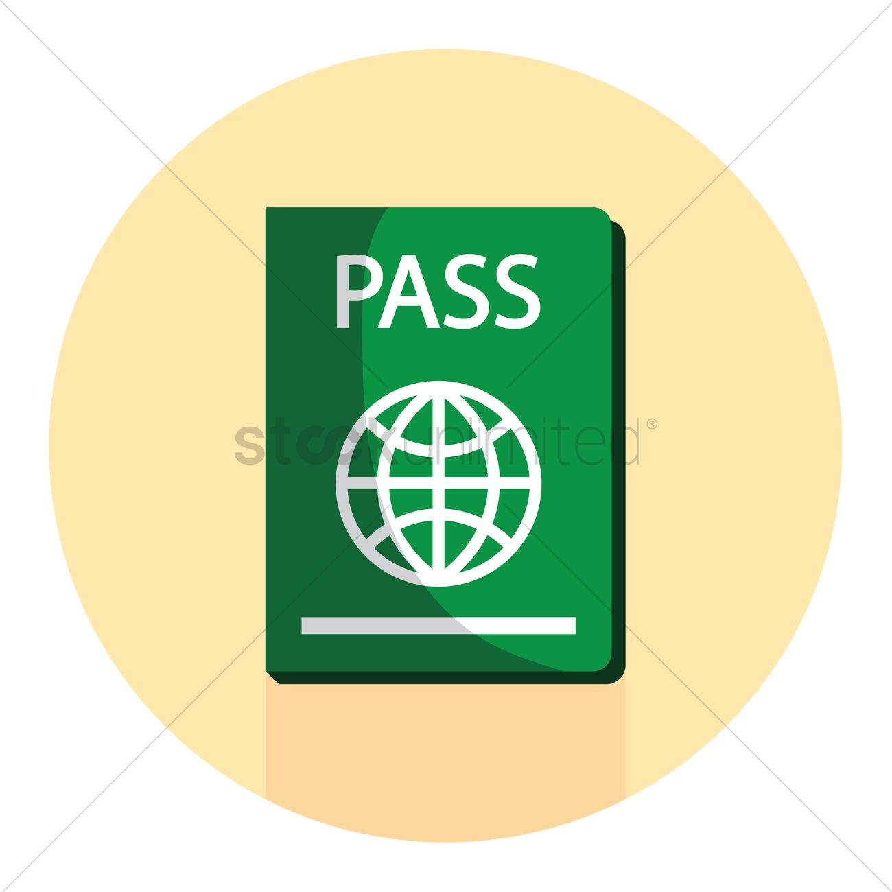 1300x1300 Free A Passport Vector Image