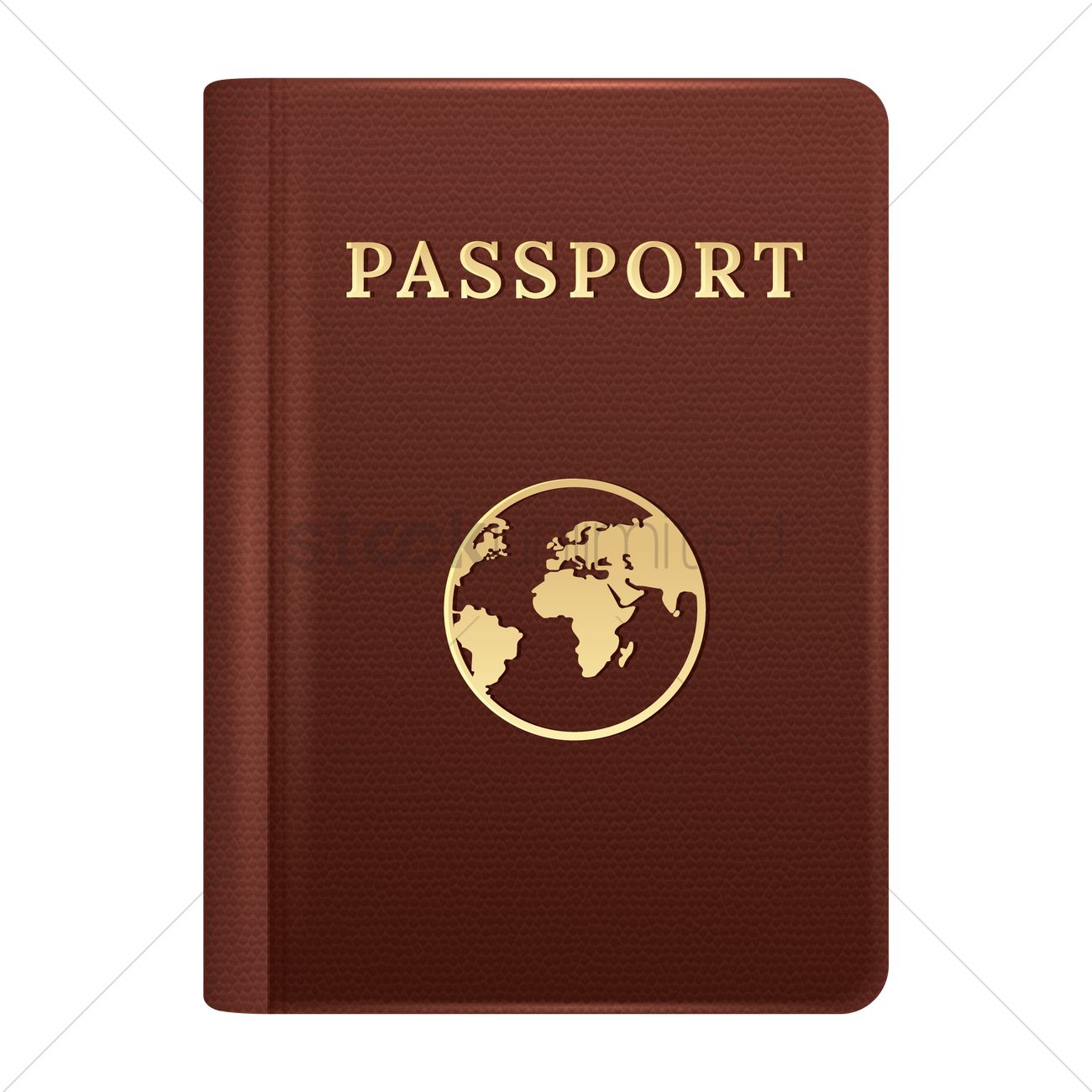Passport Vector Image 1300x1300 Passport Vector Image