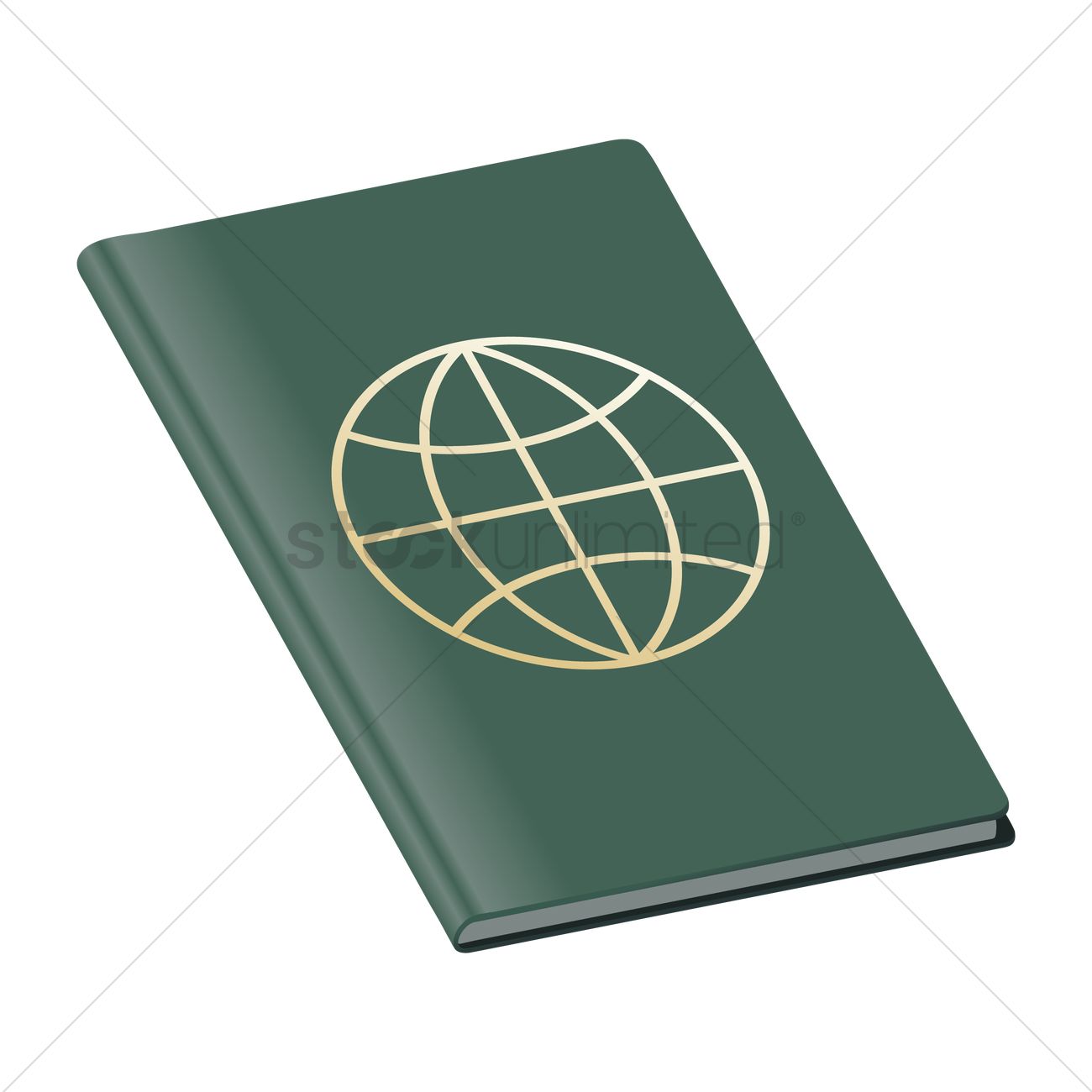 Passport Vector Image 1300x1300 Passport Vector Image