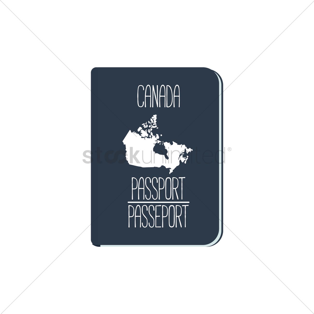 Canadian Passport Vector Image 1300x1300 Canadian Passport Vector Image