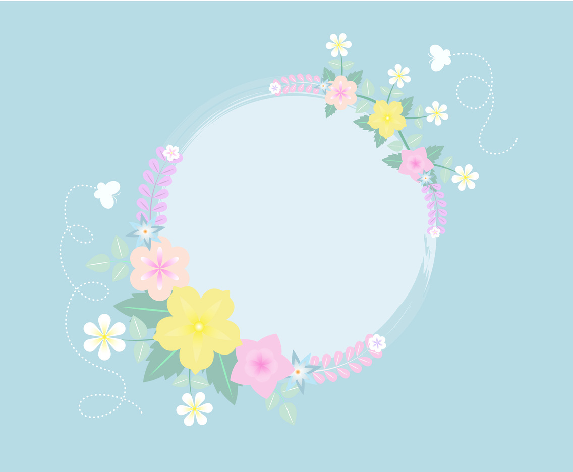 Pastel Flower Background Vector Vector Art Graphics 1136x936 Pastel Flower Background Vector Vector Art Graphics