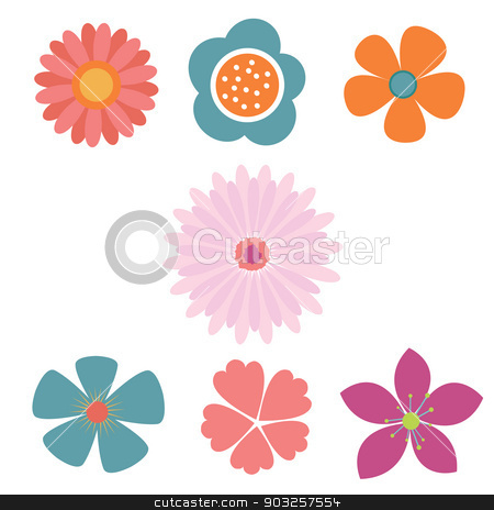 Pastel Flower Vector Stock Vector 450x464 Pastel Flower Vector Stock Vector
