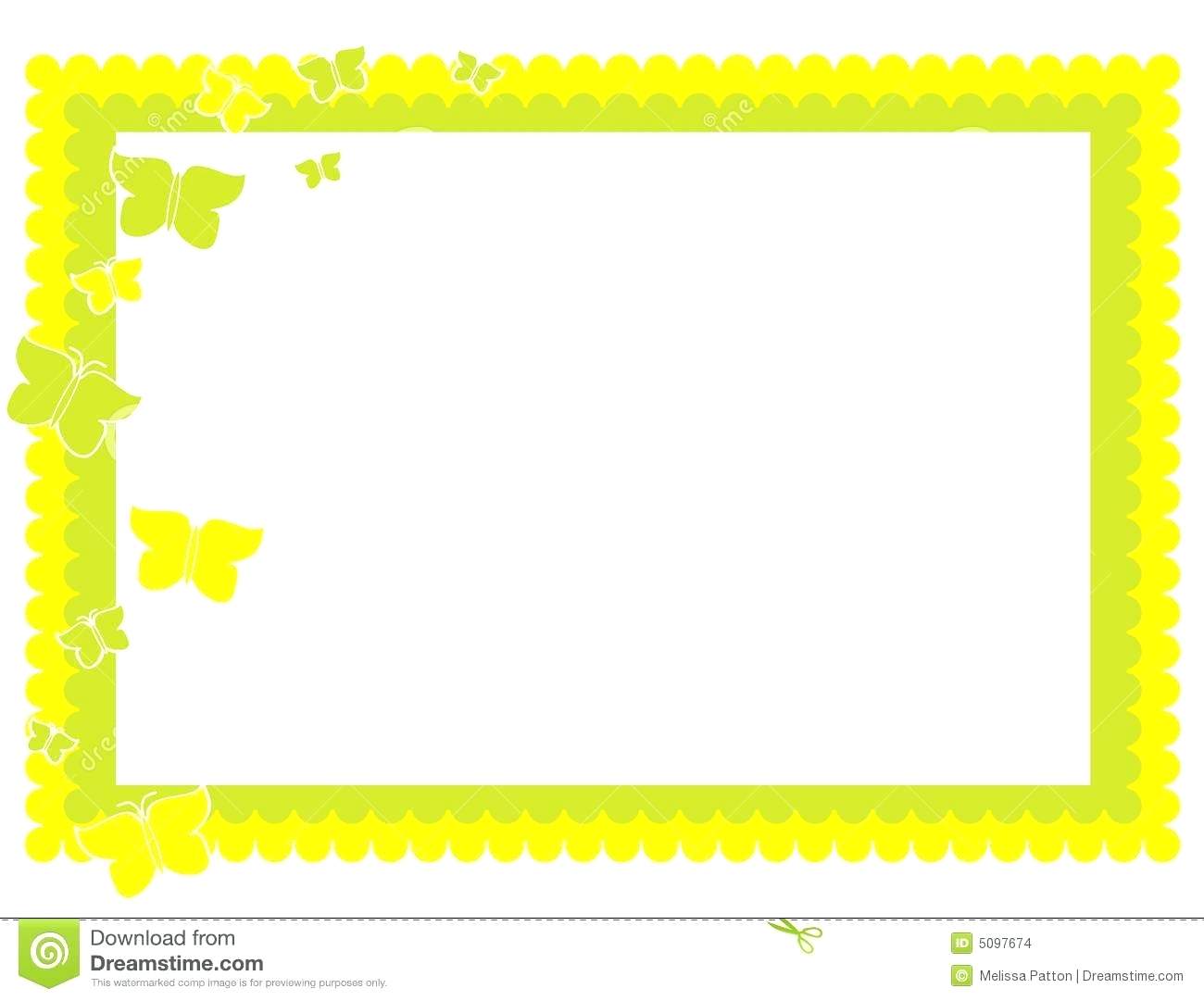 1300x1081 Yellow Picture Frames Purple Butterfly Pastel Vector Background