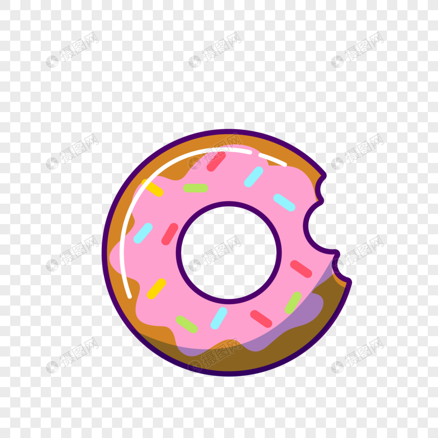 860x860 Donut Pastry Vector Material Png Image Picture Free Download