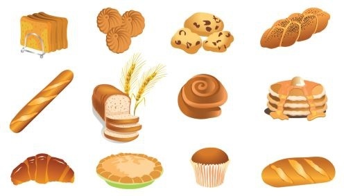 496x284 Vector Pastries Free Vector Download