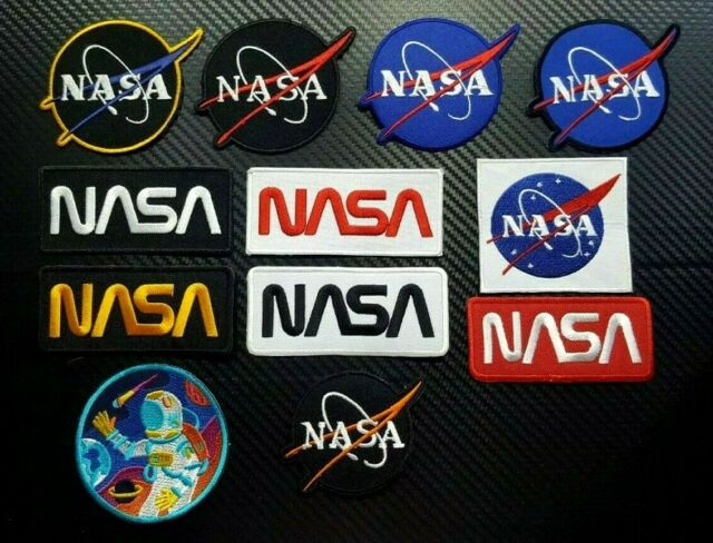 640x488 Nasa Blue Embroidery Badge Space Patch Vector Astronaut Program