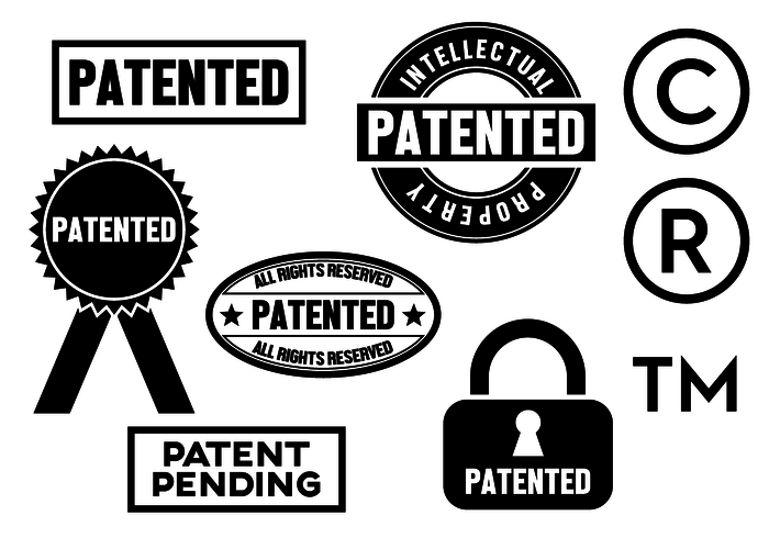 700x490 Patent Free Vector Art