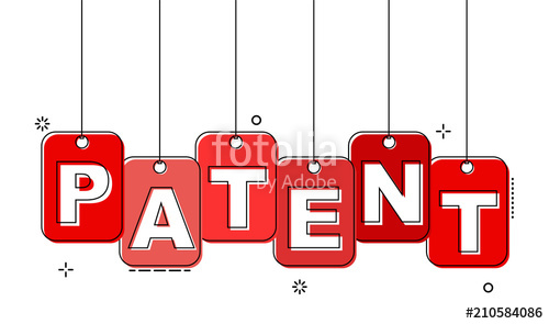 500x295 Red Flat Line Tag Patent Stock Image And Royalty Free Vector