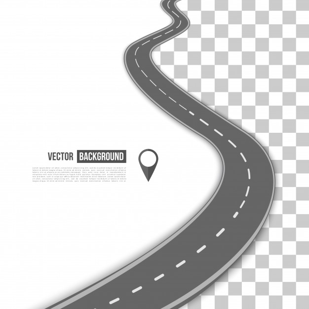 626x626 Vector Path On The Road Vector Free Download