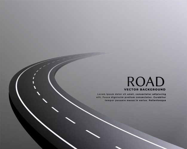 Curved Perspective Road Pathway Background Vector Free Download 626x500 Curved Perspective Road Pathway Background Vector Free Download