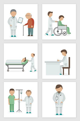 Doctor Hospital Patient Vector Material Pikbest Graphic Elements 340x511 Doctor Hospital Patient Vector Material Pikbest Graphic Elements