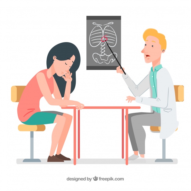 Female Doctor Talking To Sad Patient Vector Free Download 626x626 Female Doctor Talking To Sad Patient Vector Free Download