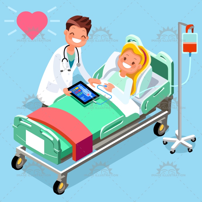 Isometric Medical Staff Group Of Doctor And Patient Vector 690x690 Isometric Medical Staff Group Of Doctor And Patient Vector