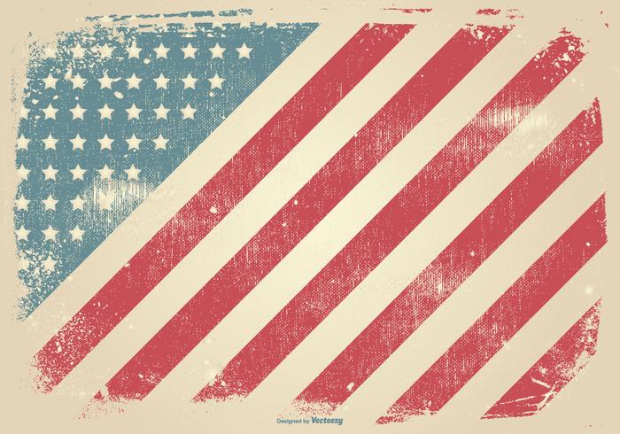 700x490 Grunge Style Patriotic Background
