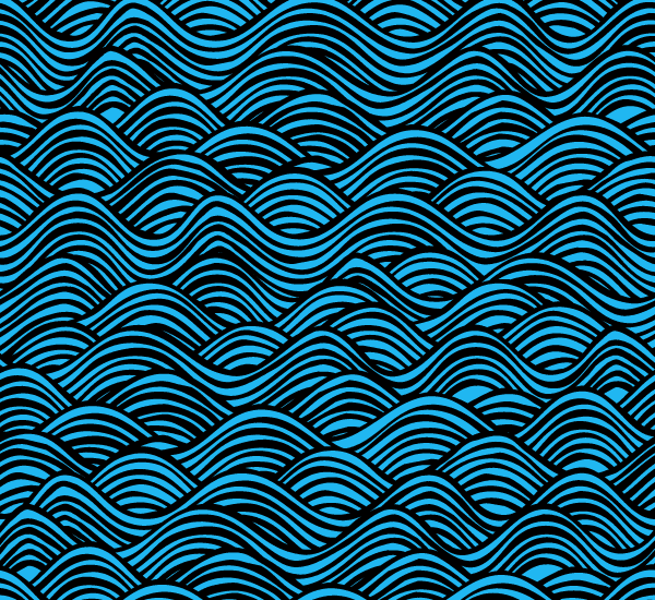 600x550 Water Pattern Vector Free