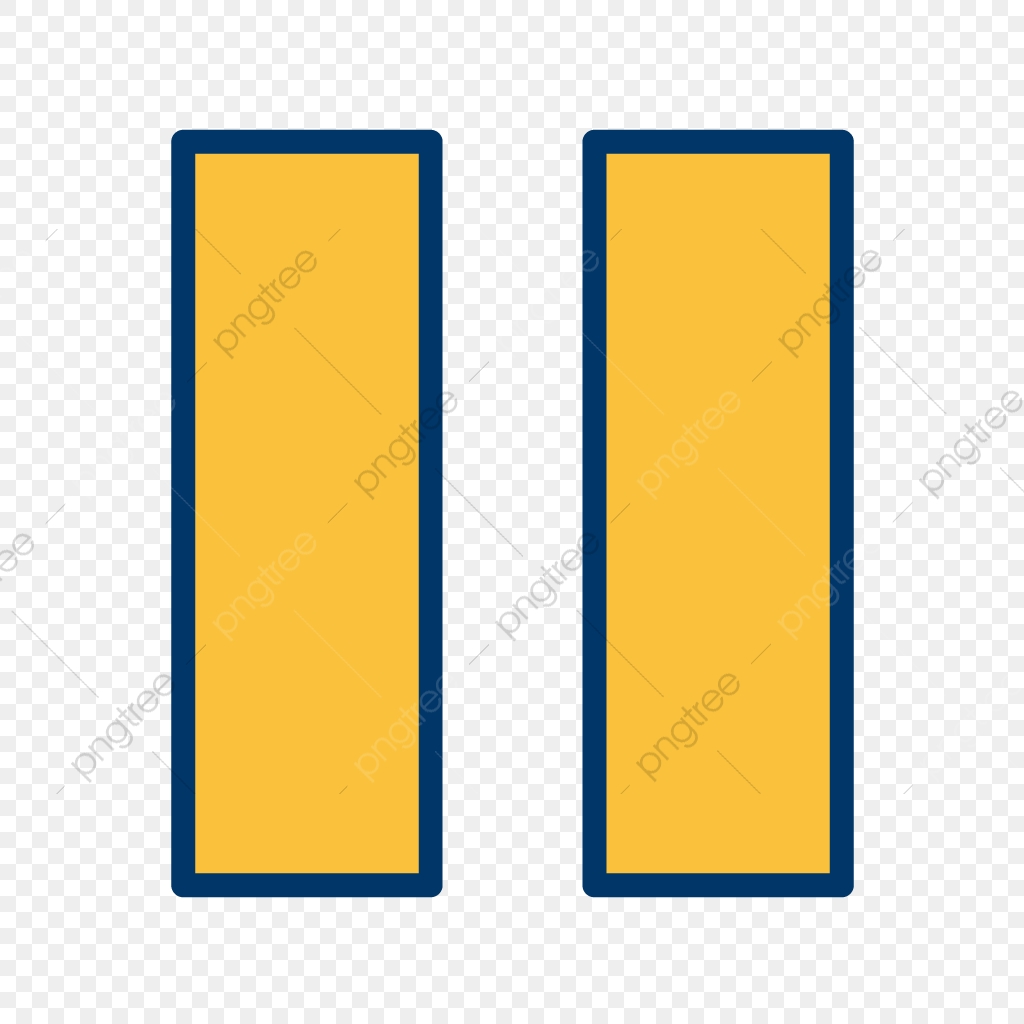 1024x1024 Pause Vector Icon, Audio, Multimedia, Music Png And Vector