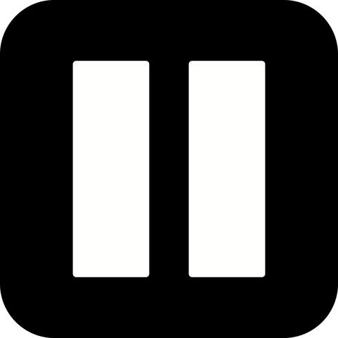 490x490 Pause Vector Icon