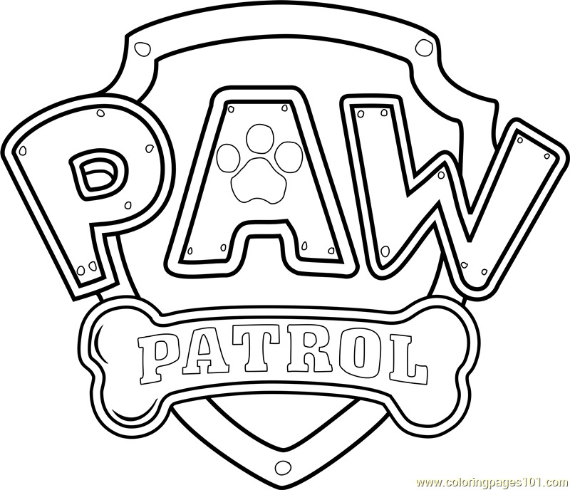 800x688 Paw Patrol Shield Template Xenderdownloading Xyz