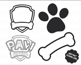 Free Free Paw Patrol Svg Bone 508 SVG PNG EPS DXF File