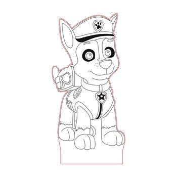 Paw Patrol Chase Illusion Lamp Plan Vector Op For Cnc 350x350 Paw Patrol Chase Illusion Lamp Plan Vector Op For Cnc