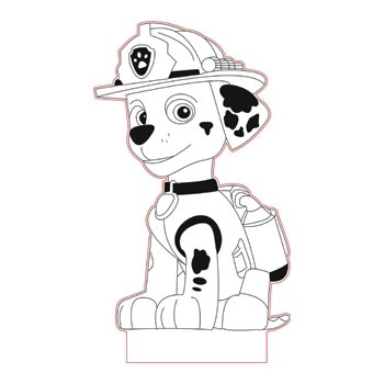 Paw Patrol Marshall Illusion Lamp Plan Vector Op For Cnc 350x350 Paw Patrol Marshall Illusion Lamp Plan Vector Op For Cnc
