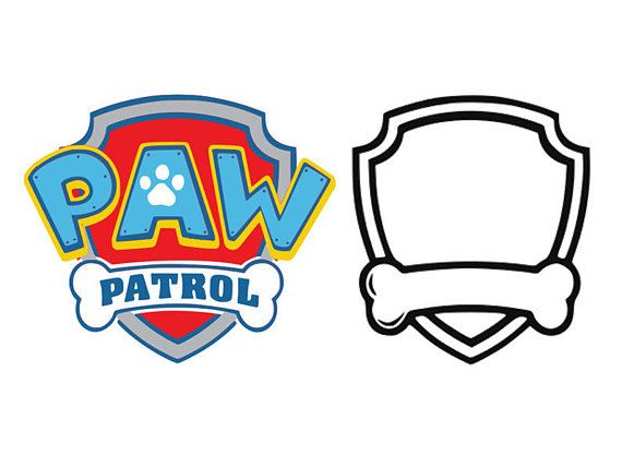 570x428 Collection Of 'paw Patrol Marshall Silhouette' Download More Than