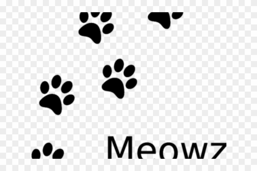 Cat Footprints Clipart 840x560 Cat Footprints Clipart