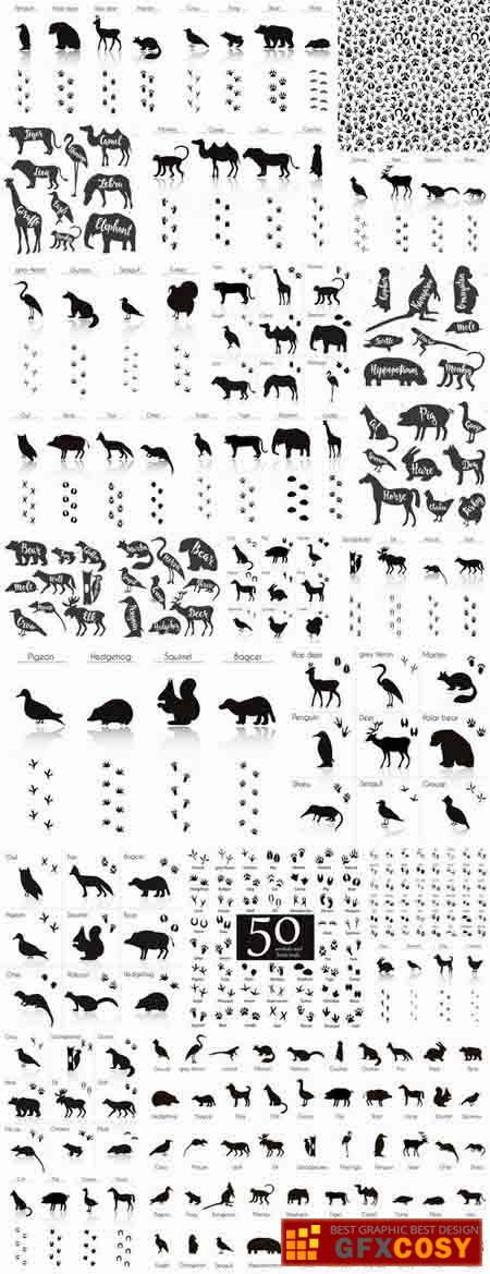 450x1169 Icon Animal Footprint Paw Print Vector Image Free