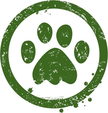 353x368 Paw Vector Free Vector Download