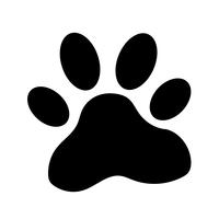 200x200 Paw Print Dog Free Vector Art
