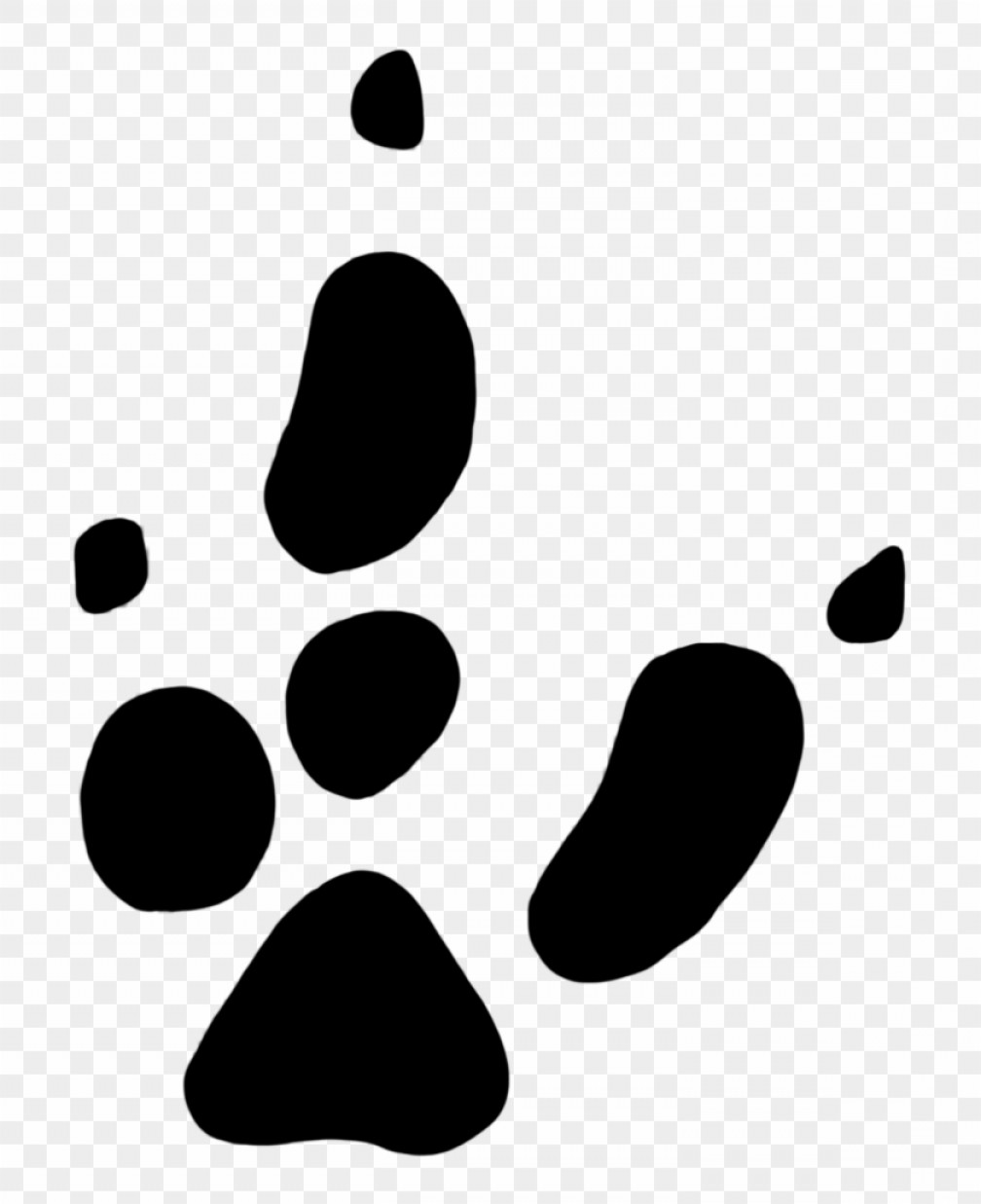 1008x1237 Clemson Tiger Paw Vector Catamart