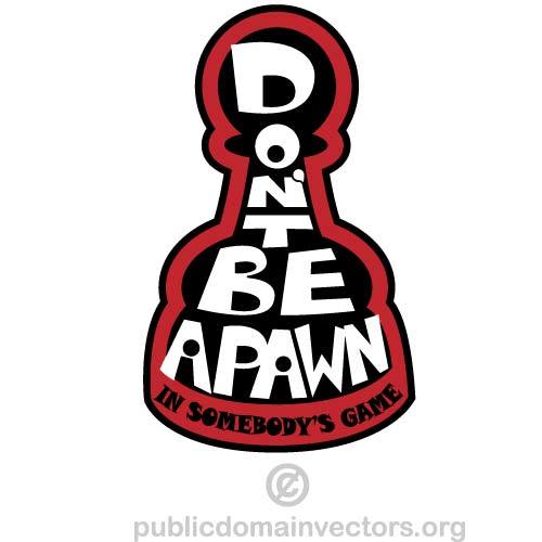 500x500 Pawn Vector Graphics