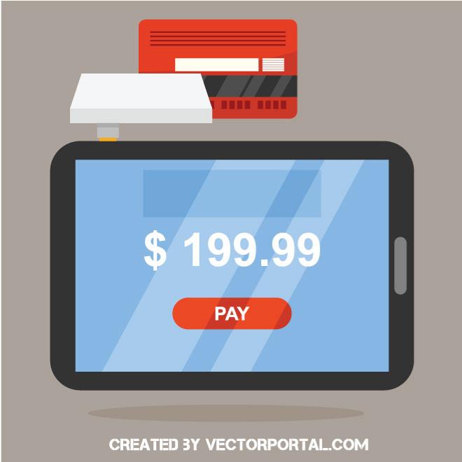 660x660 Digital Payment Vector Icon