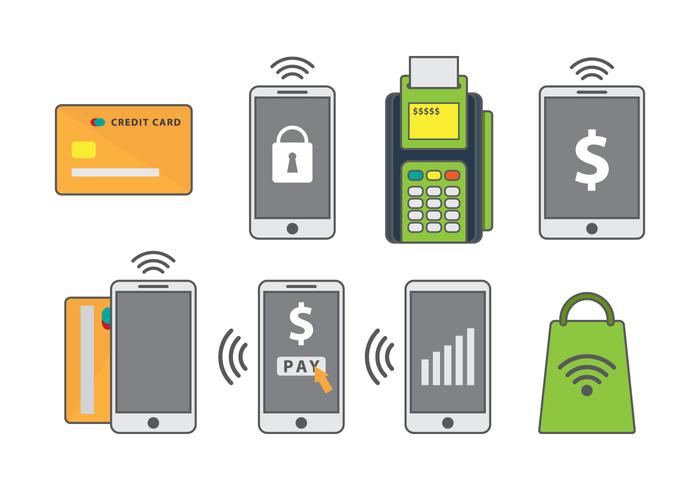 700x490 Free Mobile Payment Vector Icons