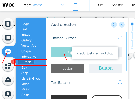 How To Add A Popup Donation Form In Wix Donorbox 577x424 How To Add A Popup Donation Form In Wix Donorbox