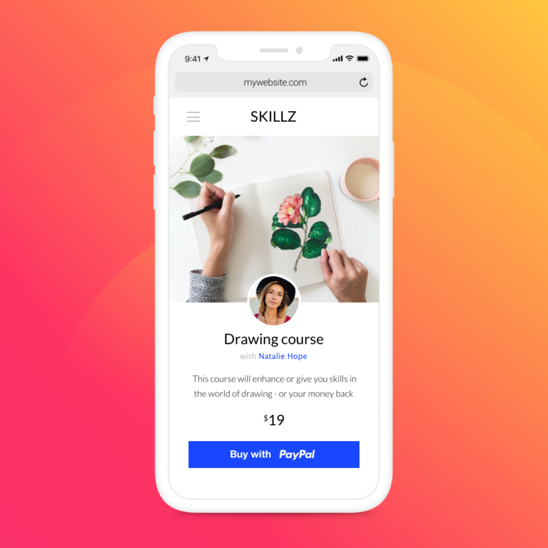 768x768 Elfsight Paypal Button Modx