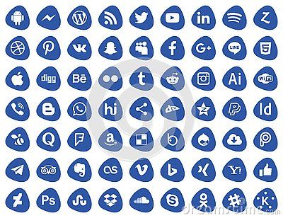 400x308 Download Icons Social Media Series Vector Blogger Facebook Twitter