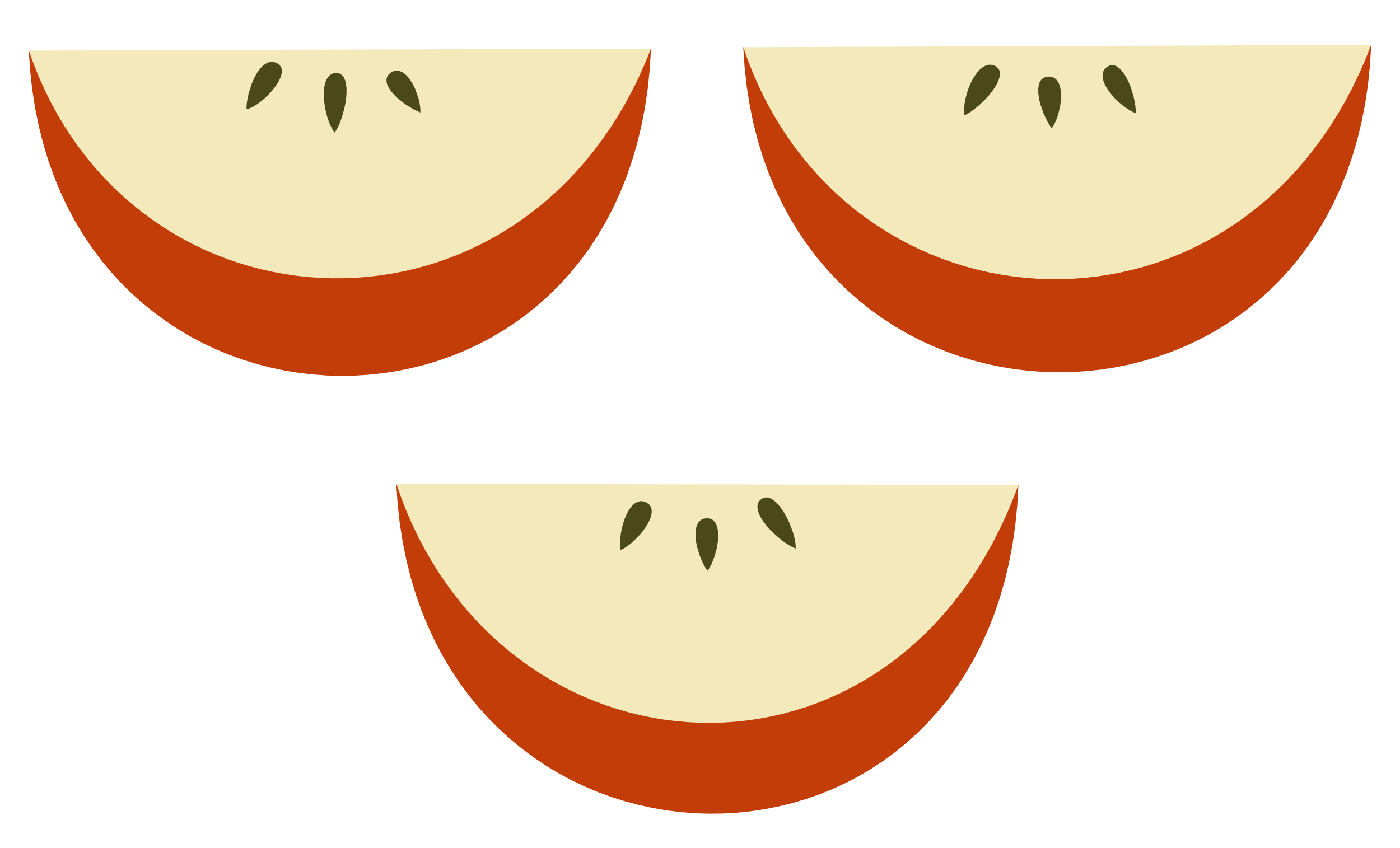 2500x1515 Image Result For Apple Slices Vector Pbs Kids Revealampbumper