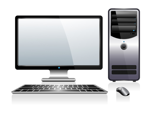 500x383 Desktop Pc Design Vectors Free Download
