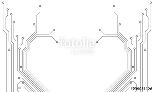 500x300 Circuit Board Technology Information Pattern Concept Vector