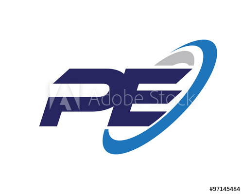Pe Swoosh Letter Logo 500x399 Pe Swoosh Letter Logo