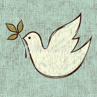380x380 Pencil Drawn Christmas Dove Vector All Elements And Textures Are