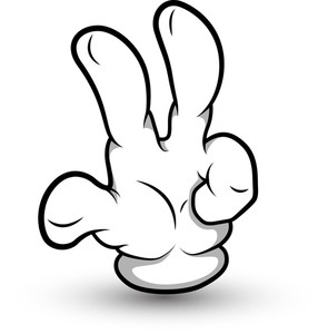 295x300 Cartoon Hand