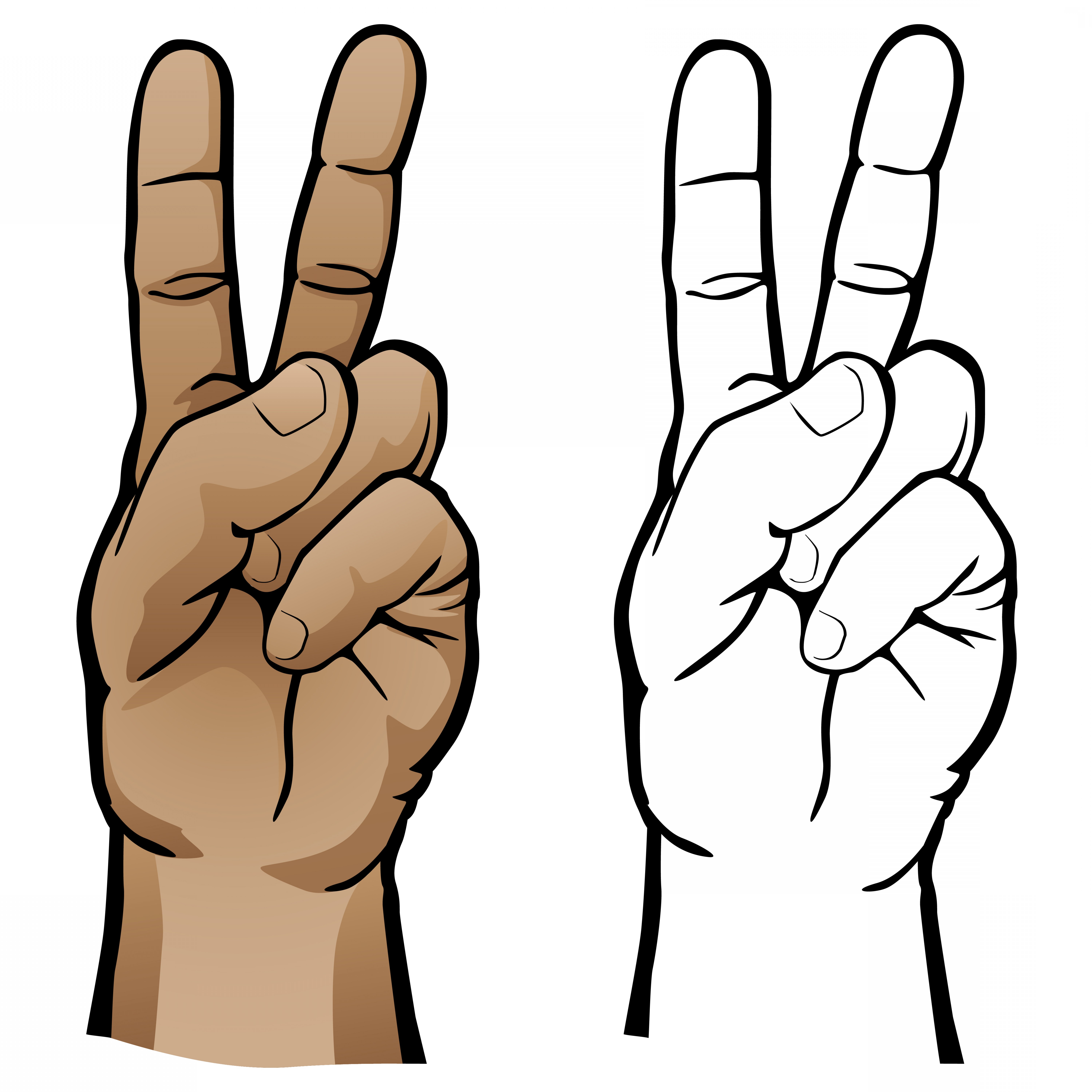 Peace Hand Vector at Vectorified.com | Collection of Peace Hand Vector