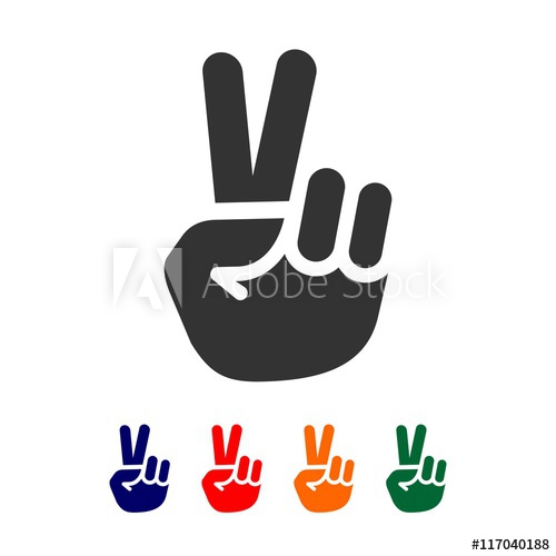 500x500 Vector Peace Sign