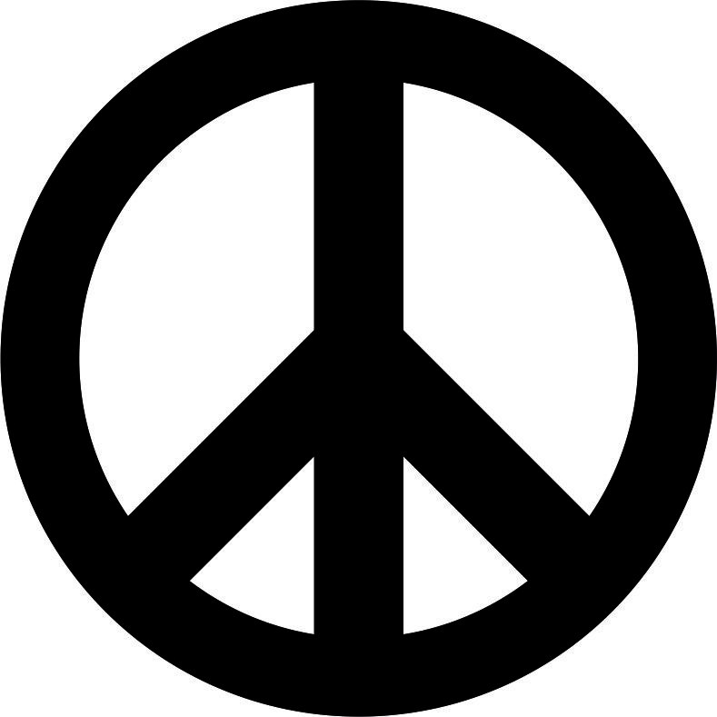 789x789 Peace Sign Pacific Vector Free Vector Cdr Free Download Vector